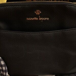 Nanette Lepore Black Leather Bag